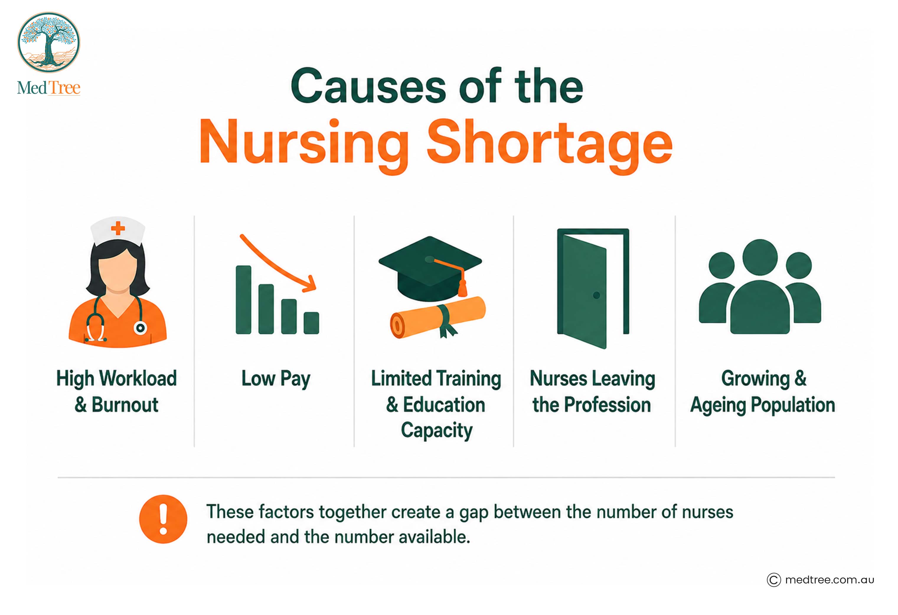 Causes of the Nursing Shortage