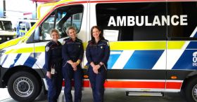 Three Tasmanian Women Begin a New Chapter in Paramedicine