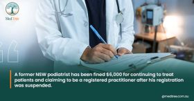 Former podiatrist fined $6,000 for practising while suspended