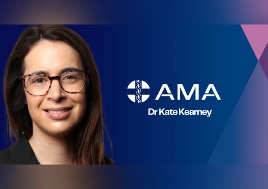 Dr Kate Kearney, AMA Board Chair, steps down