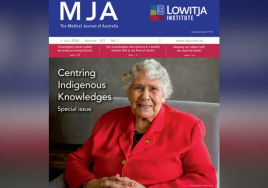 Inaugural Indigenous MJA issue for NAIDOC week