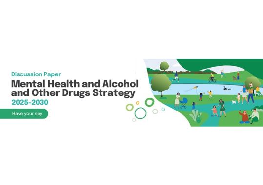 Have your say on the Mental Health and Alcohol and Other Drugs Strategy 2025-2030