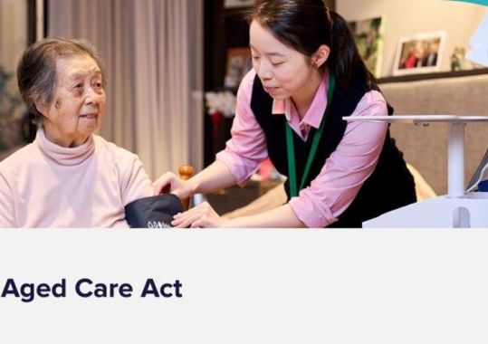 New Aged Care Act to start from 1 November