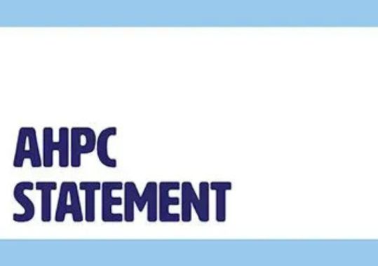 AHPC Statement: Not too late to vaccinate