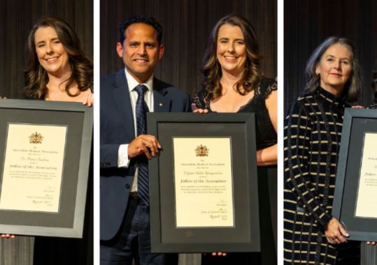 AMA welcomes three esteemed members to the AMA Roll of Fellows