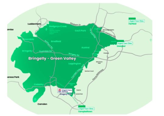 Bringelly-Green Valley Urgent Care Clinic expressions of interest: NOW OPEN