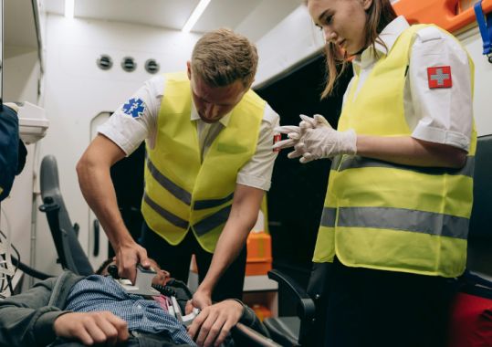 Workplace First Aid Saves Life After Sudden Cardiac Arrest
