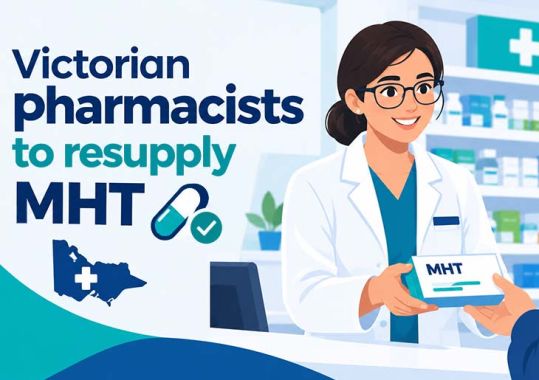 Victorian pharmacists expand access to menopause hormone therapy