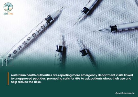 Rising peptide-related hospital visits raise concerns for GPs