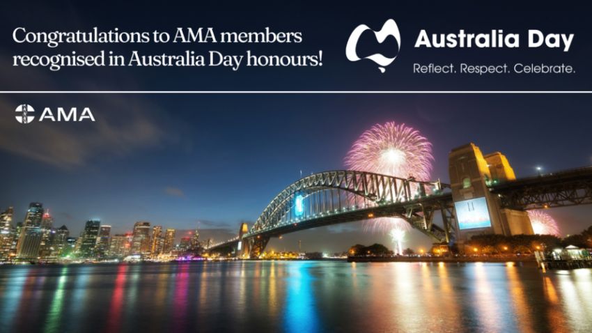 AMA members recognised in Australia Day Honours
