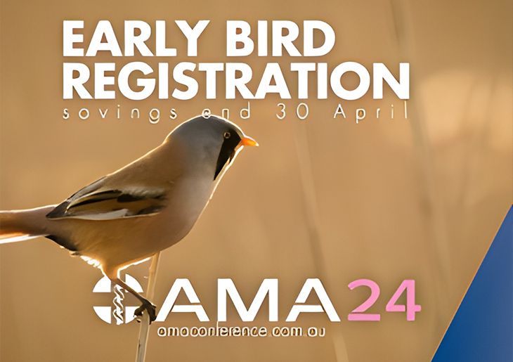 Run don’t walk to take advantage of earlybird registration for AMA24