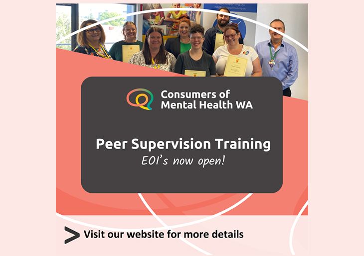 EOIs open for Peer Supervision Course