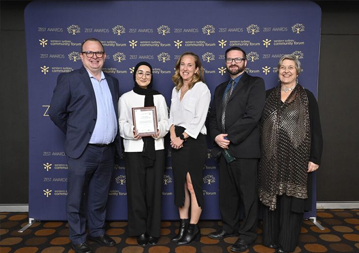 Community partnership recognised with Zest award