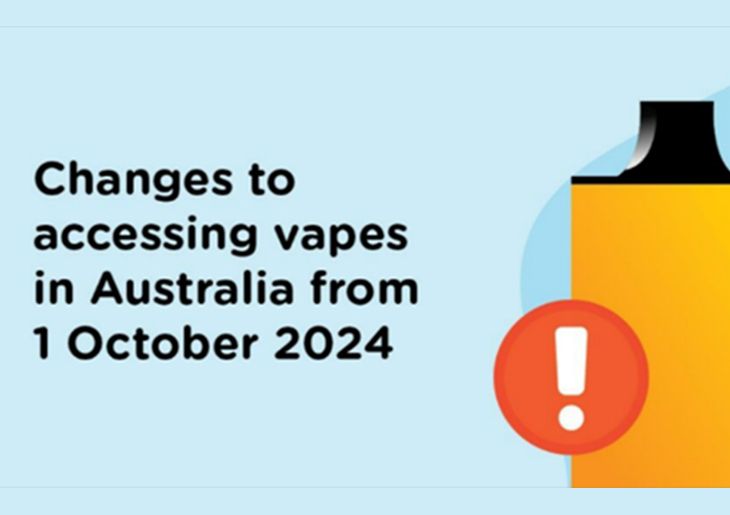 Changes to accessing vapes in Australia from 1 October 2024