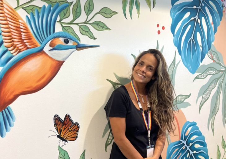 Mural brings connection and inclusion to Sexual Health Services