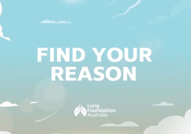 Lung Foundation Australia asks young people to find their reason to quit vaping