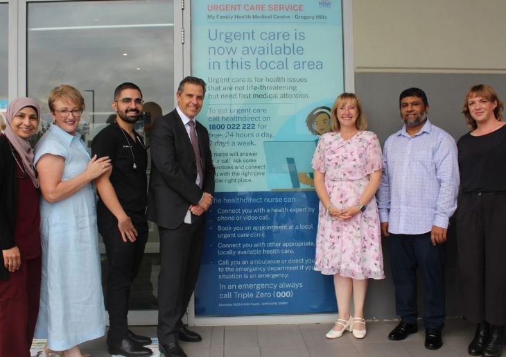 Gregory Hills Urgent Care Helps Thousands in Two Years