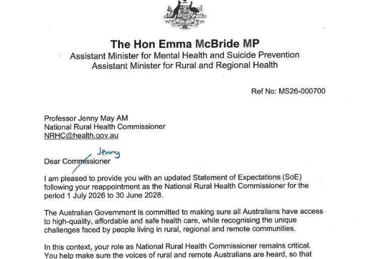 New Priorities Set for National Rural Health Commissioner